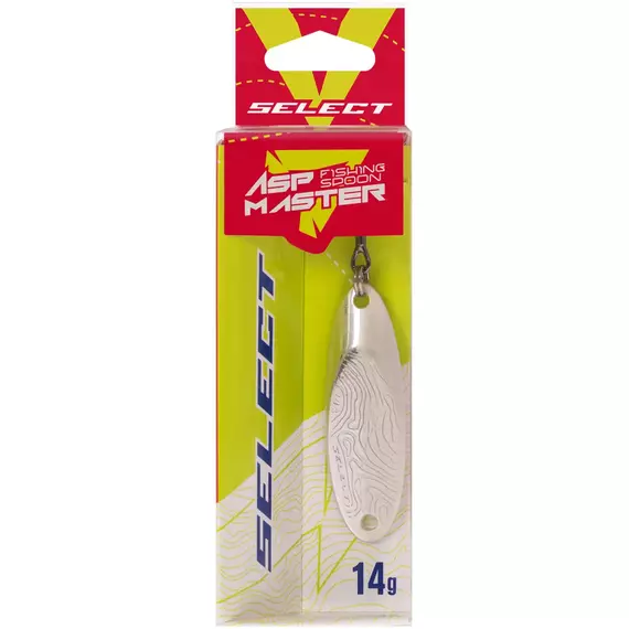 Блешня-кастмастер Select AspMaster 14.0g 51mm, колір: GSMS, Розмір/Вага: 14g/51mm, Колір блешні: GSMS, фото , изображение 2